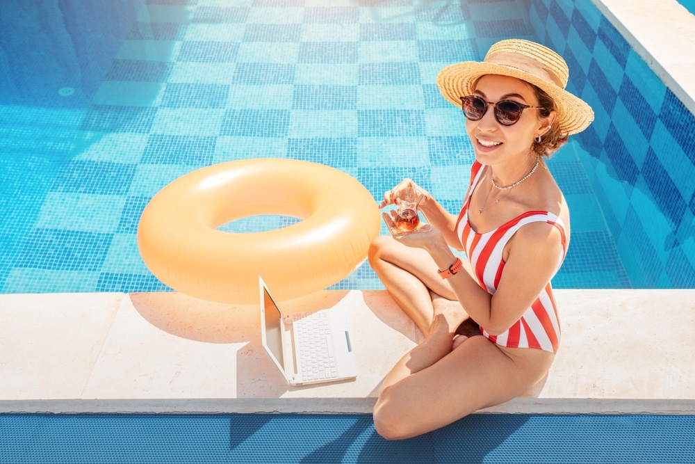 Resort-Style Hotel Pools Near Istanbu
