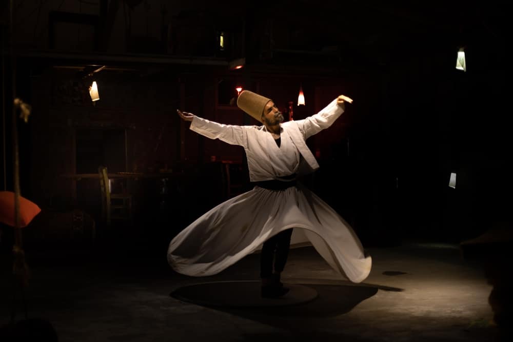 Stages of the Whirling Dervish Ceremony